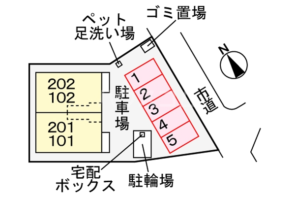 2/8 駐車場