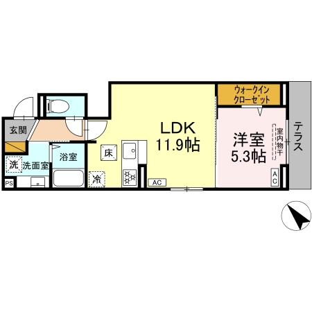 D-SOLACE幕張本郷2丁目の間取り