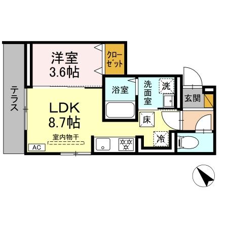 D-SOLACE幕張本郷2丁目の間取り