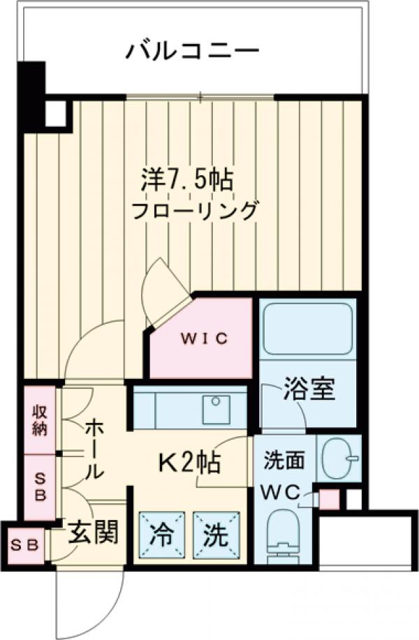 JP noie 亀戸の間取り