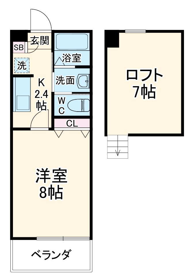 アールヴェールの間取り