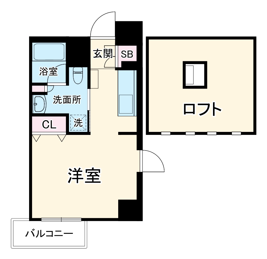フロンティアゲート淀川の間取り