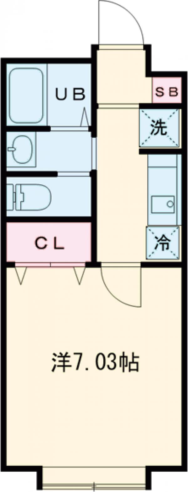LANDS梅島の間取り