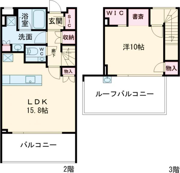 ＥＶＥＲＴＯＷ　ＣＨＯＪＡＭＡＲＵの間取り