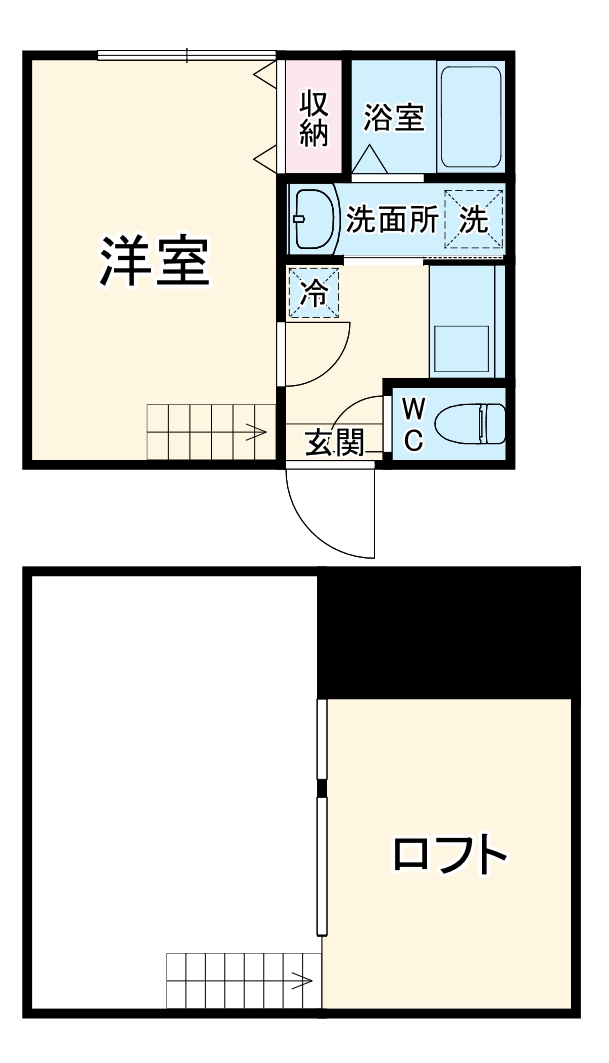 プラナス中村町Ⅱの間取り