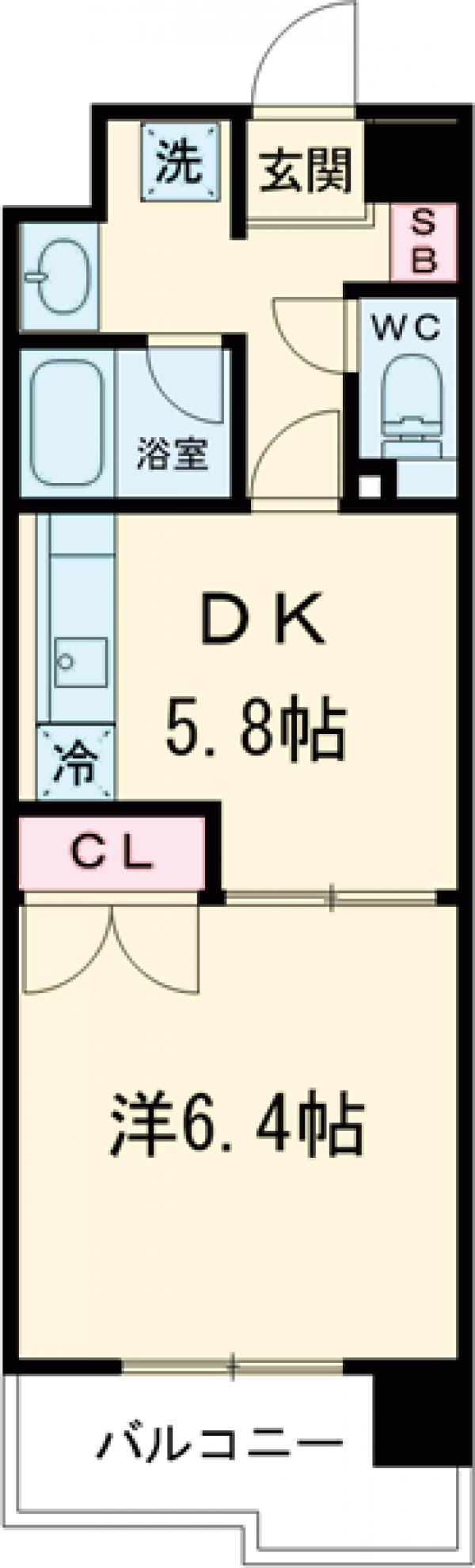 トリム下北の間取り