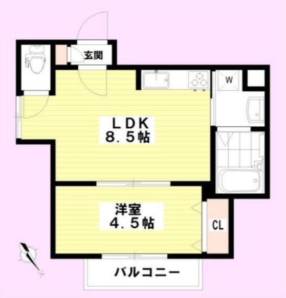 ポルトボヌールの間取り