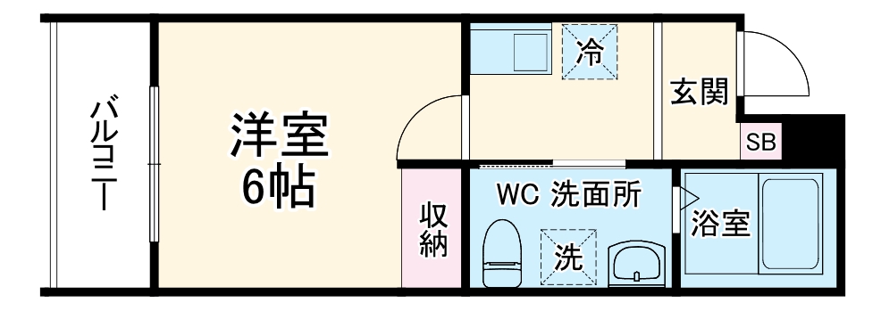 MELLAS志木の間取り