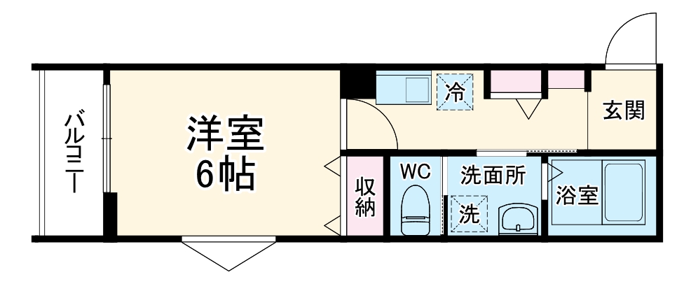 MELLAS志木の間取り