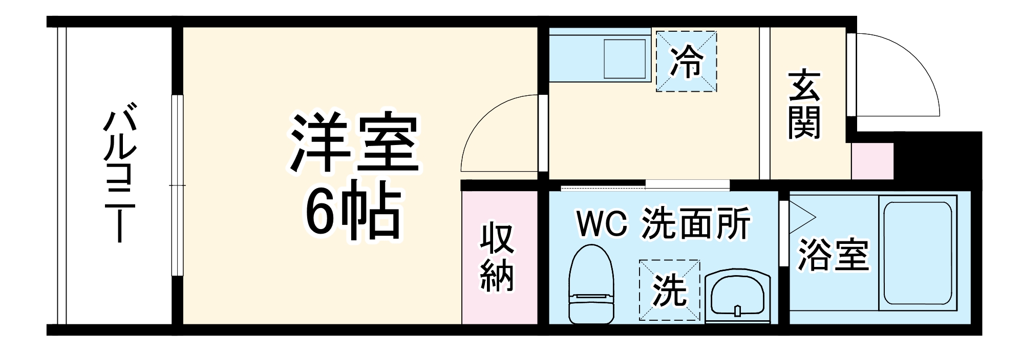 MELLAS志木の間取り