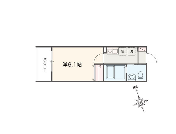 MELLAS志木の間取り