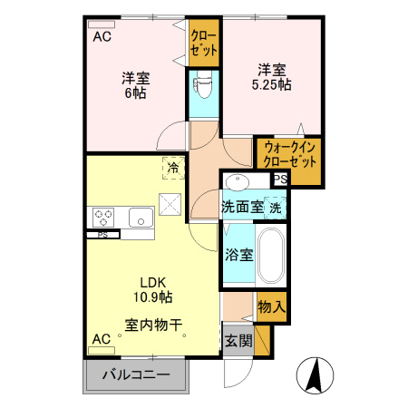 グリーンプラザの間取り