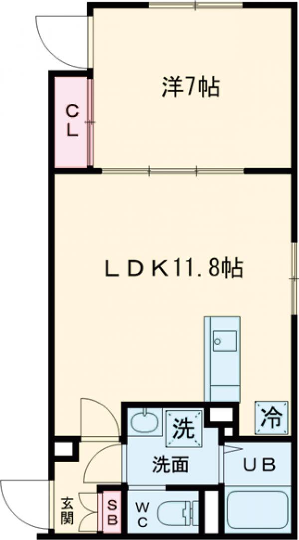 レピュア小石川レジデンスの間取り