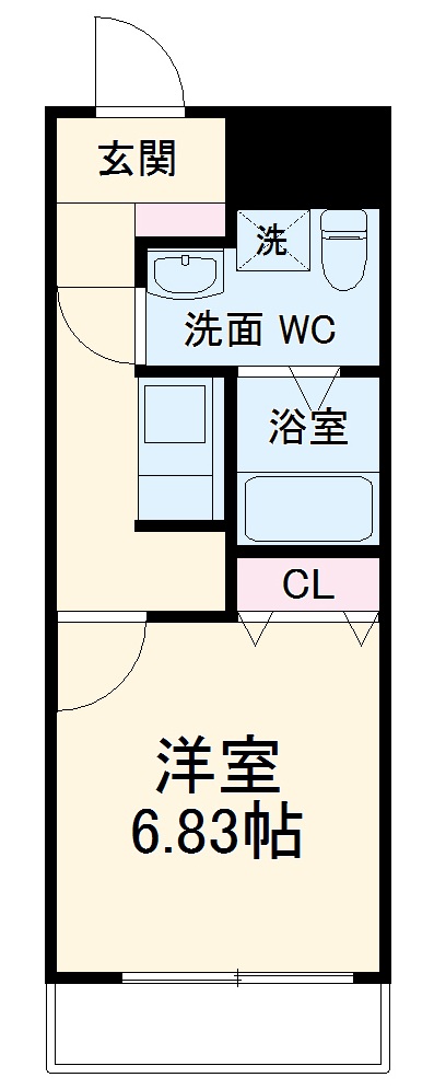 セントレイクセレブ代官町の間取り