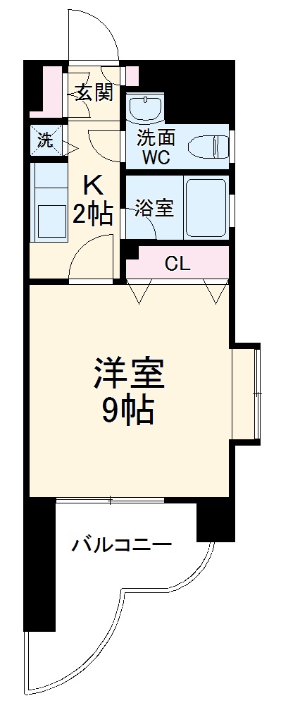 キャッスルＪＫの間取り