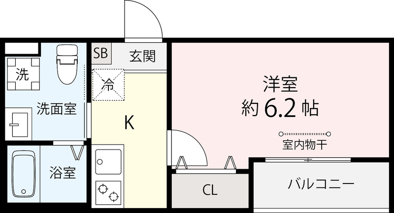 サンリーブズ船橋の間取り