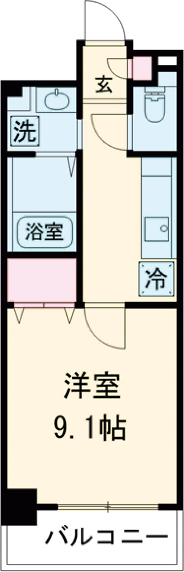 ボヌールの間取り