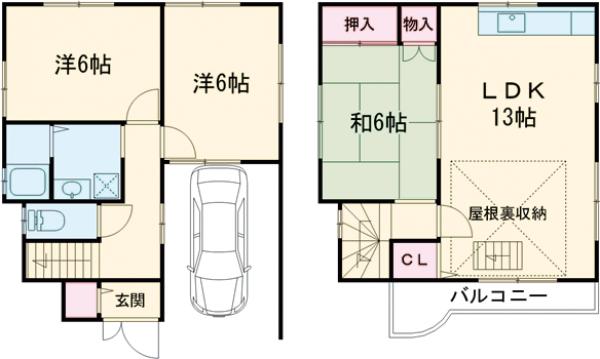 我孫子戸建の間取り