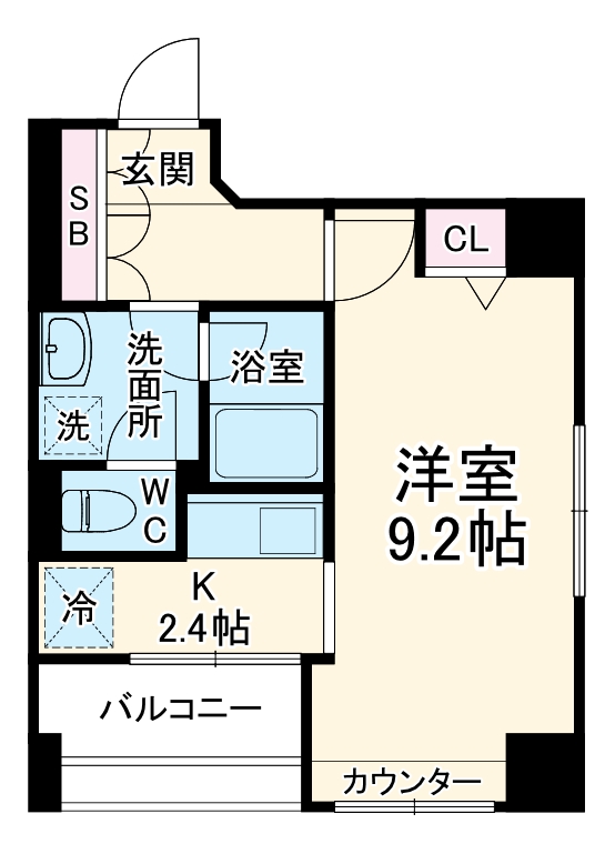 AKレジデンスの間取り