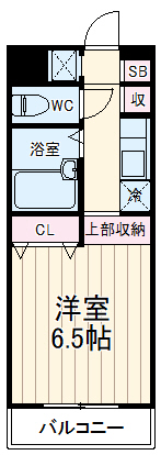 アビュータス湘南台の間取り