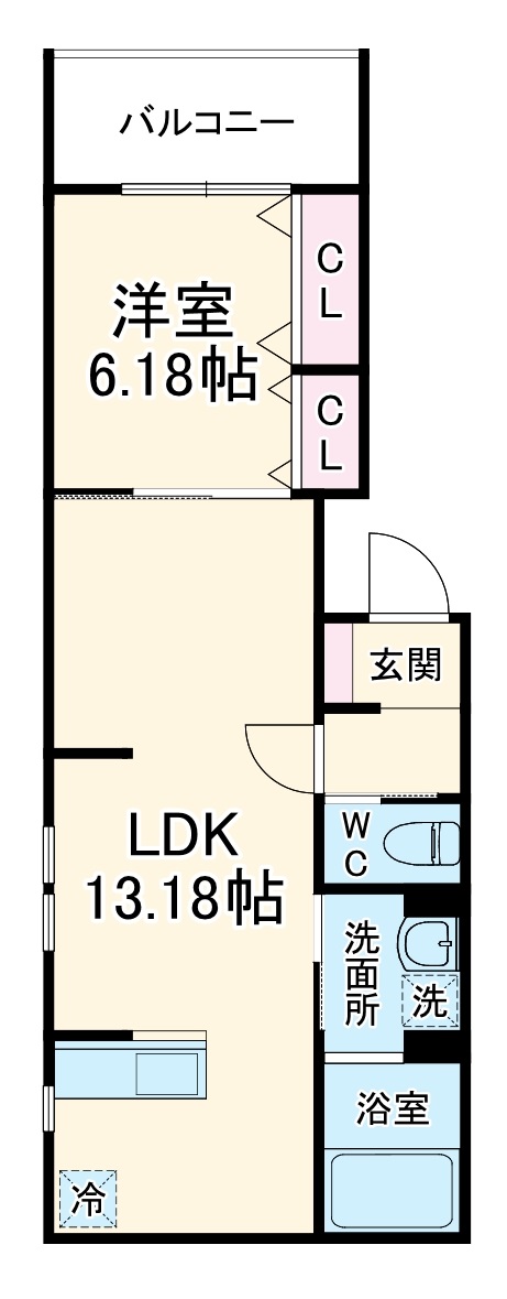 Ciel Court門真南の間取り
