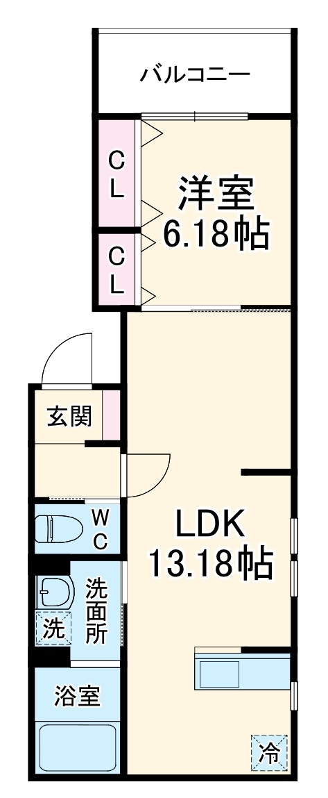 Ciel Court門真南の間取り