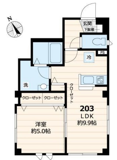 ル エラブルの間取り
