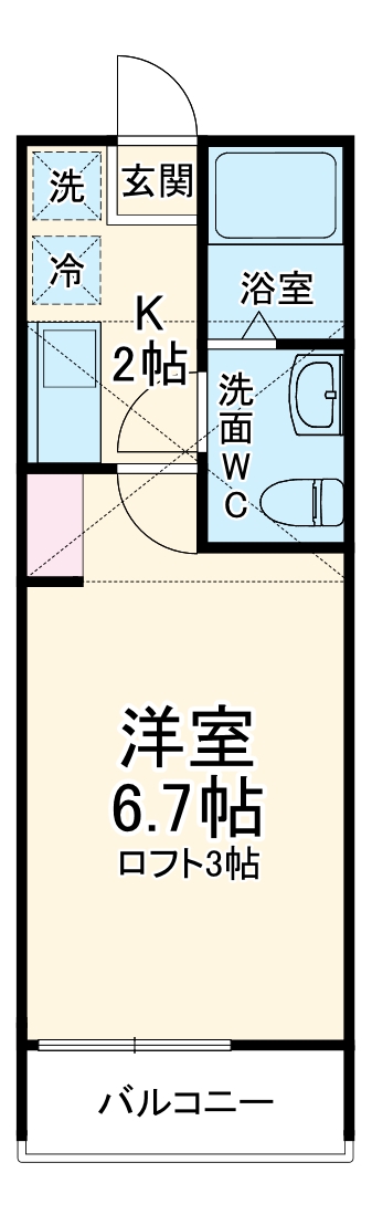 FBハウス杉田の間取り