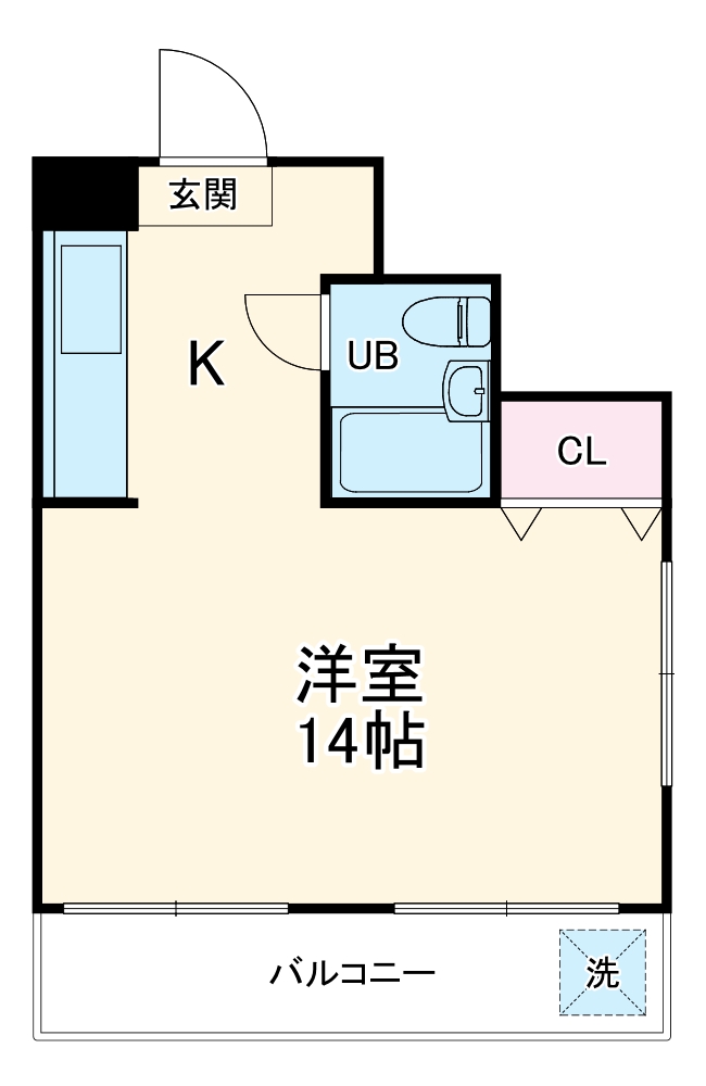 サンライズ藤沢の間取り