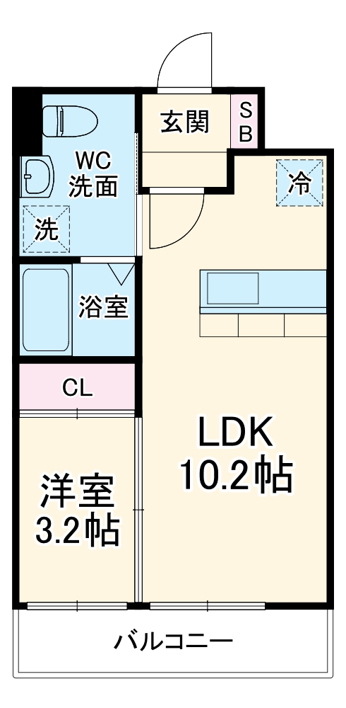 JMFレジデンス新横浜の間取り