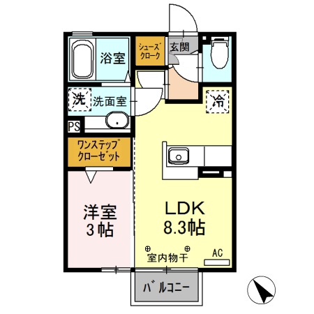 ウエリントンの間取り