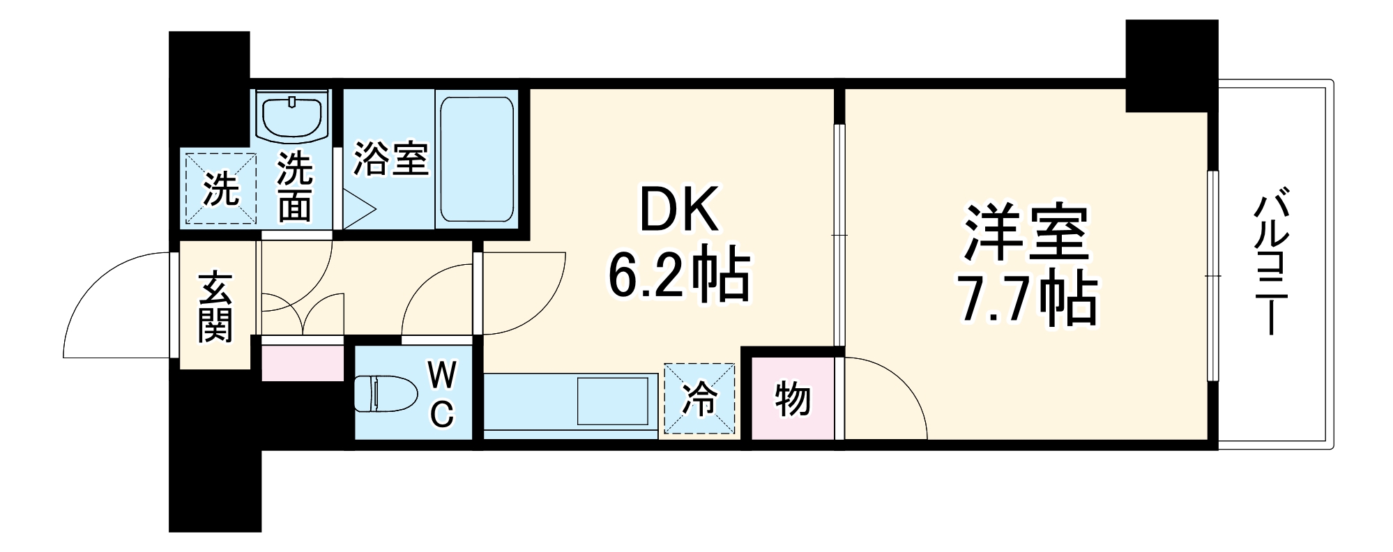 ラブリーガーデンビューの間取り