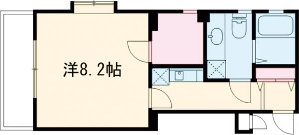 センチュリー新宿の間取り