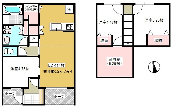 PROS TERRACE SOUTHの間取り