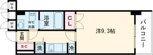 ＮＯＮＡ　ＰＬＡＣＥ渋谷神山町の間取り