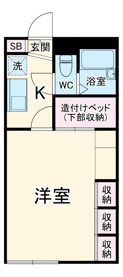 アクセレラの間取り