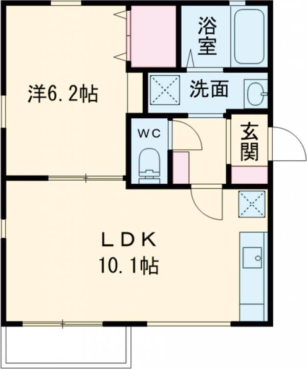 ホワイトハウスの間取り