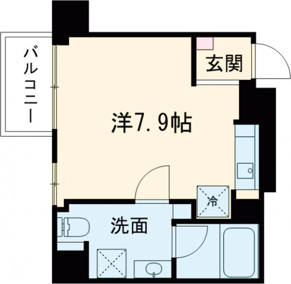 Belleviage Shinjukuの間取り