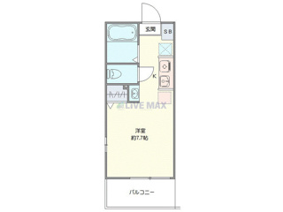ラフィーネ反町の間取り