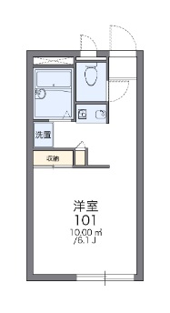 レオパレスサンライトの間取り