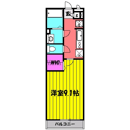 リブリ・Noirの間取り