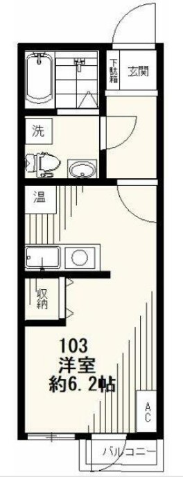 ミレニアス西荻の間取り