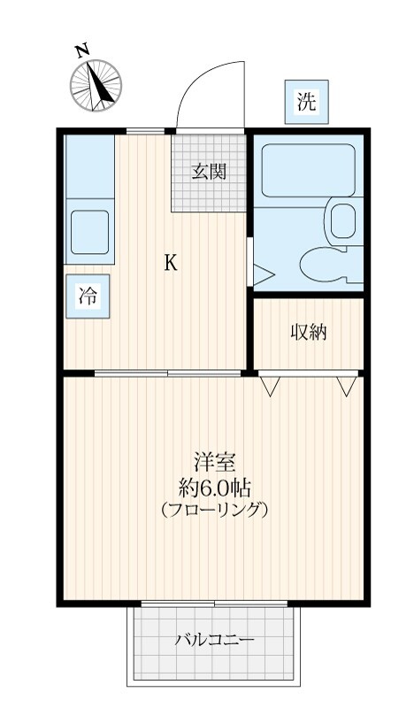 フラッツ・マーサの間取り