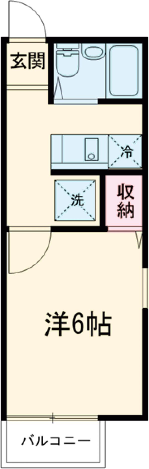 プレジール・クレールの間取り