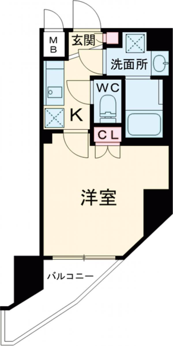 S-RESIDENCE雑司が谷の間取り