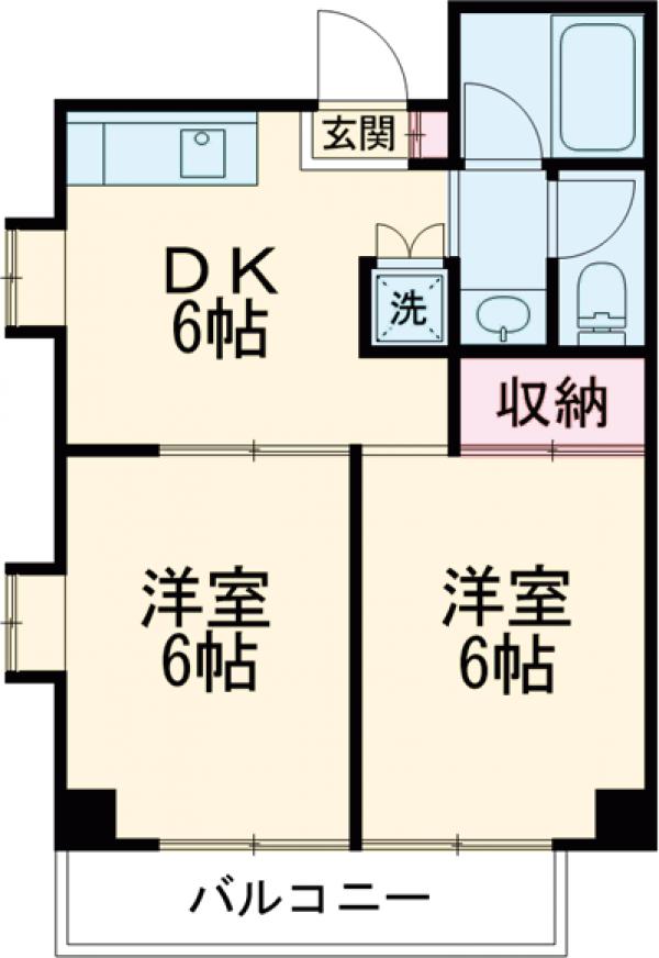 ベラアカシアの間取り