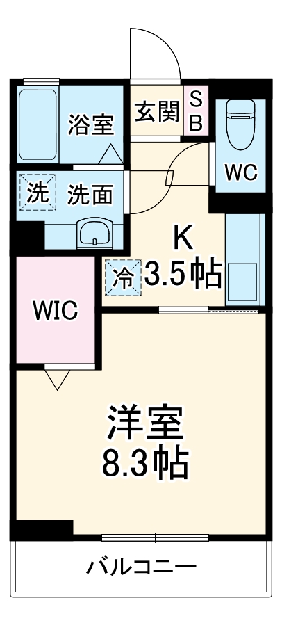 ヴィクトワールの間取り