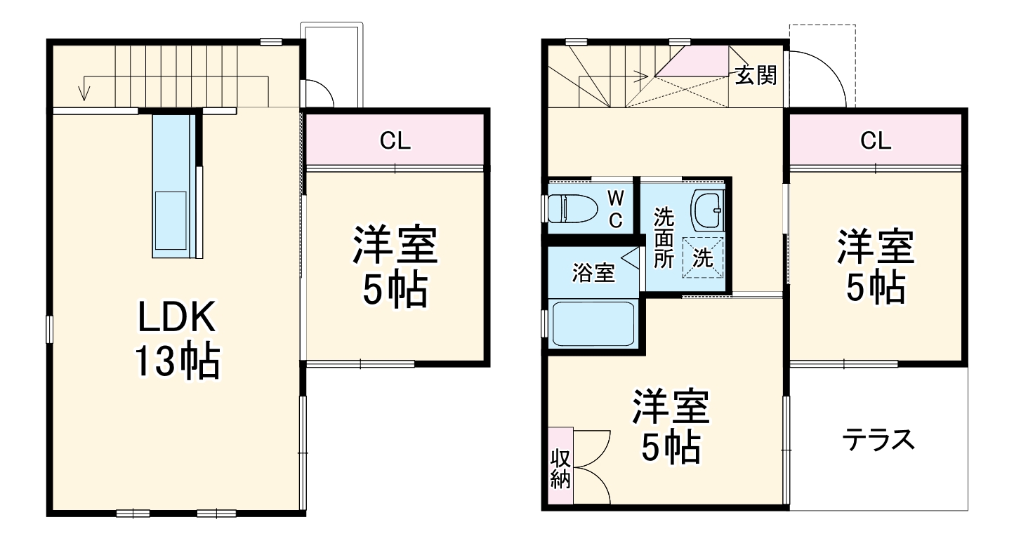 サンライズの間取り