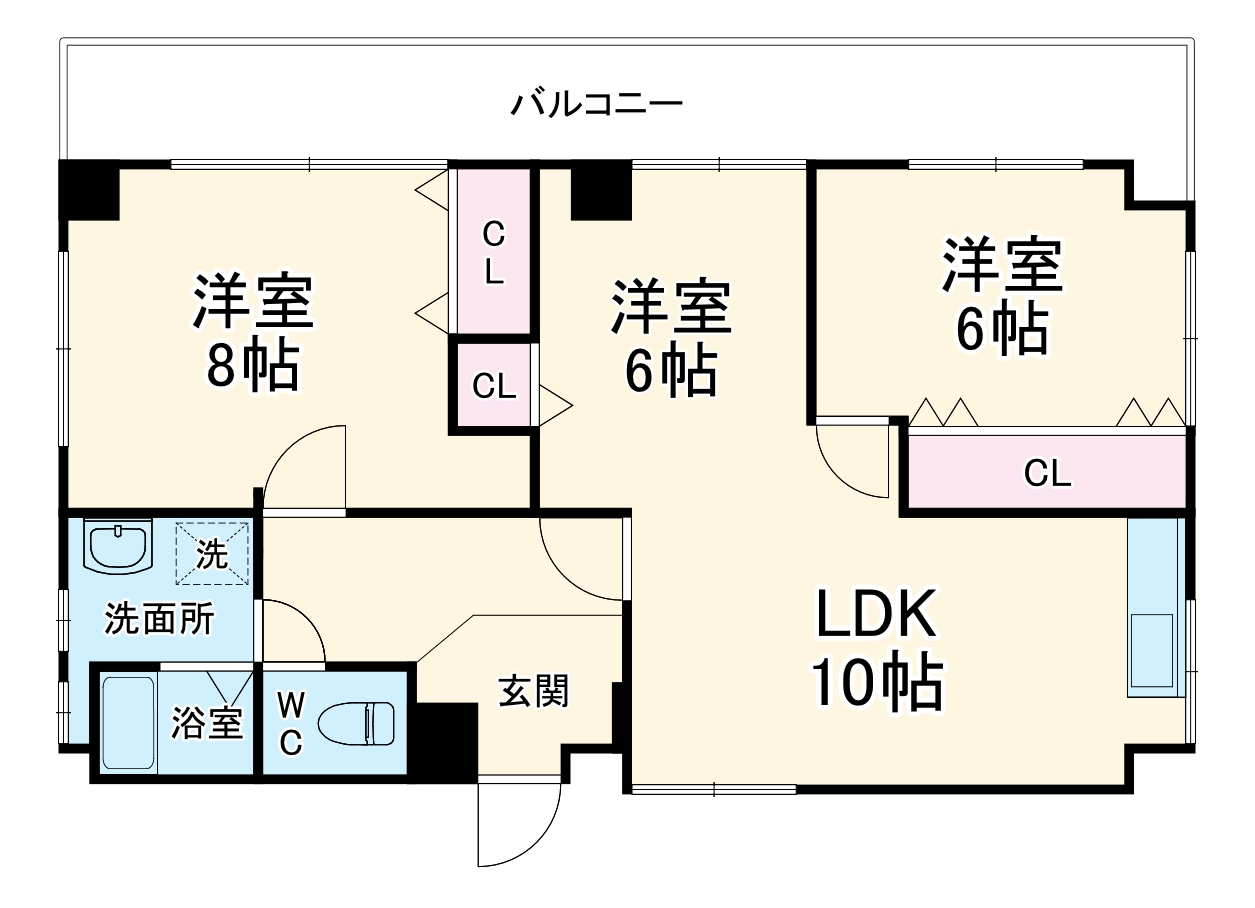 ロートス・ハウス西町の間取り