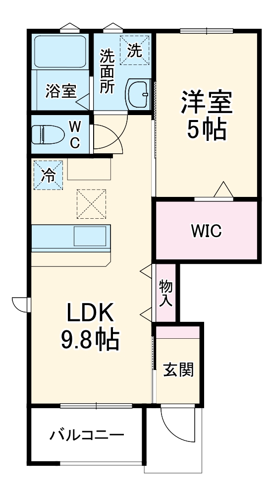 LOTUS浅羽の間取り